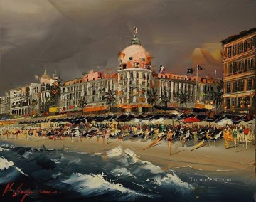 Kal Gajoum 25 Cityscapes Oil Paintings
